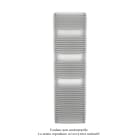 Acova - Kéva Spa MX  cintré, régul.IHD,White Aluminium, 950W + 1000W, H1825 mm / L500 mm