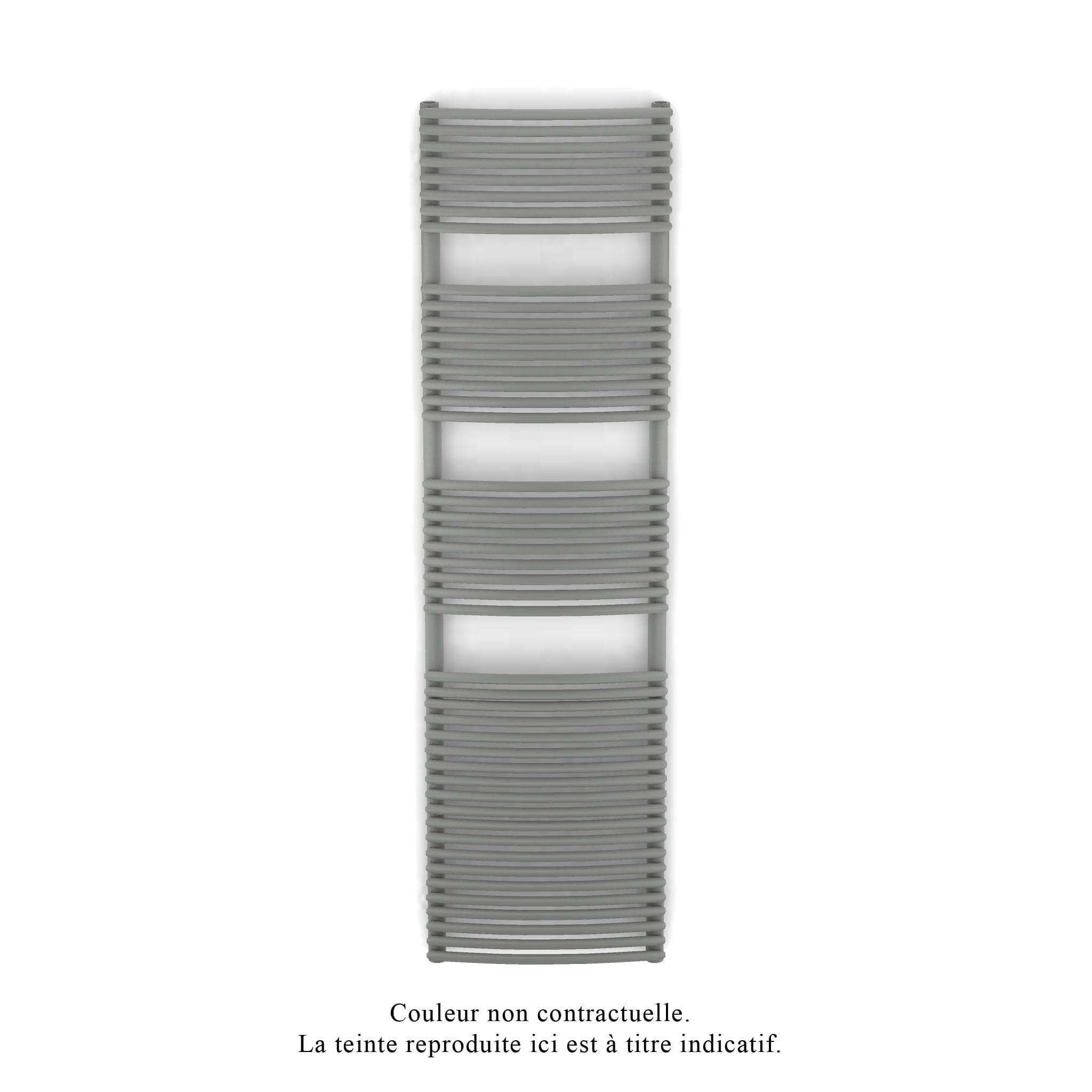 Acova - Kéva Spa MX  cintré, régul.IHD, Grey Aluminium, 950W + 1000W, H1825 mm / L500 mm