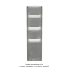 Acova - Kéva Spa MX  cintré, régul.IHD, Grey Aluminium, 950W + 1000W, H1825 mm / L500 mm