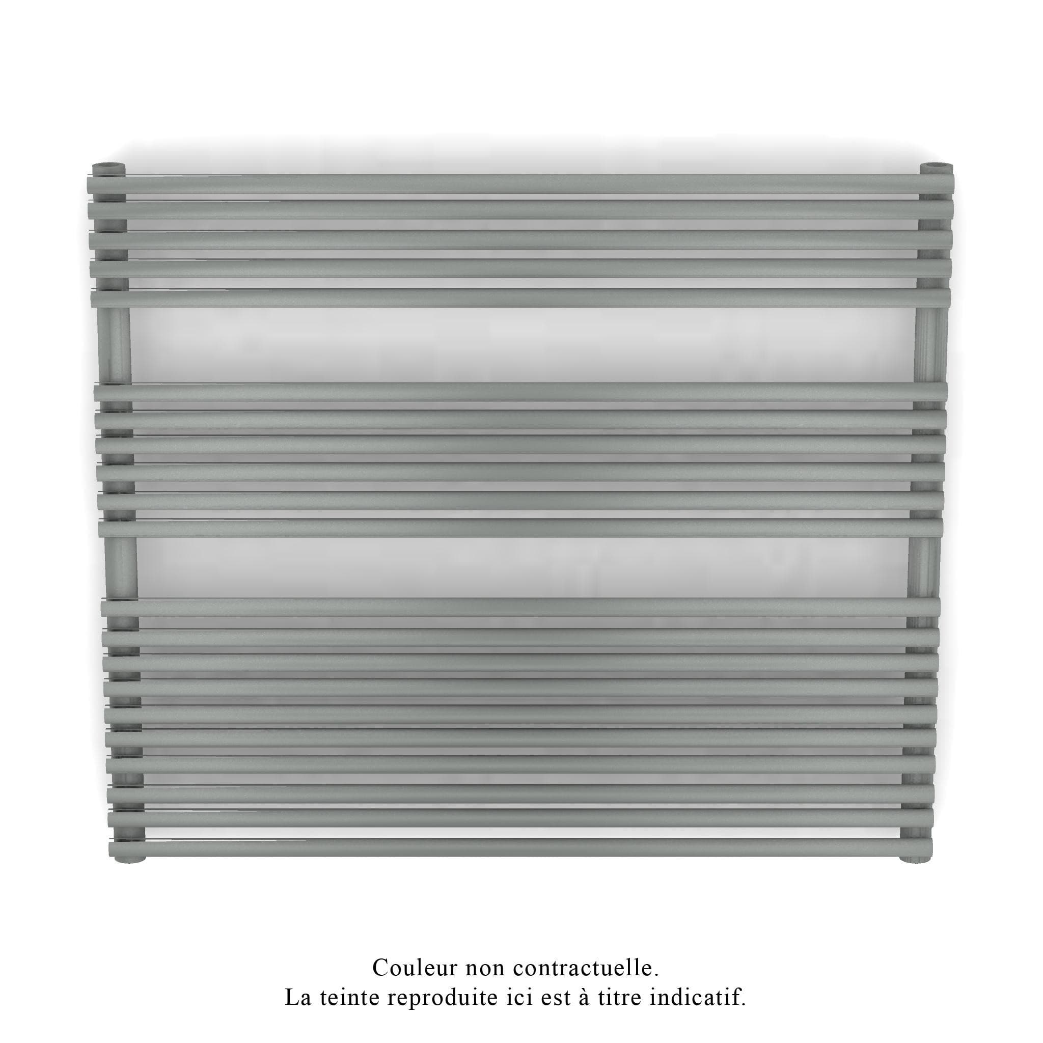 Acova - Kéva Spa MX  non cintré, régul.IHD, Titane, 778W + 600W , H 835 mm / L 900 mm