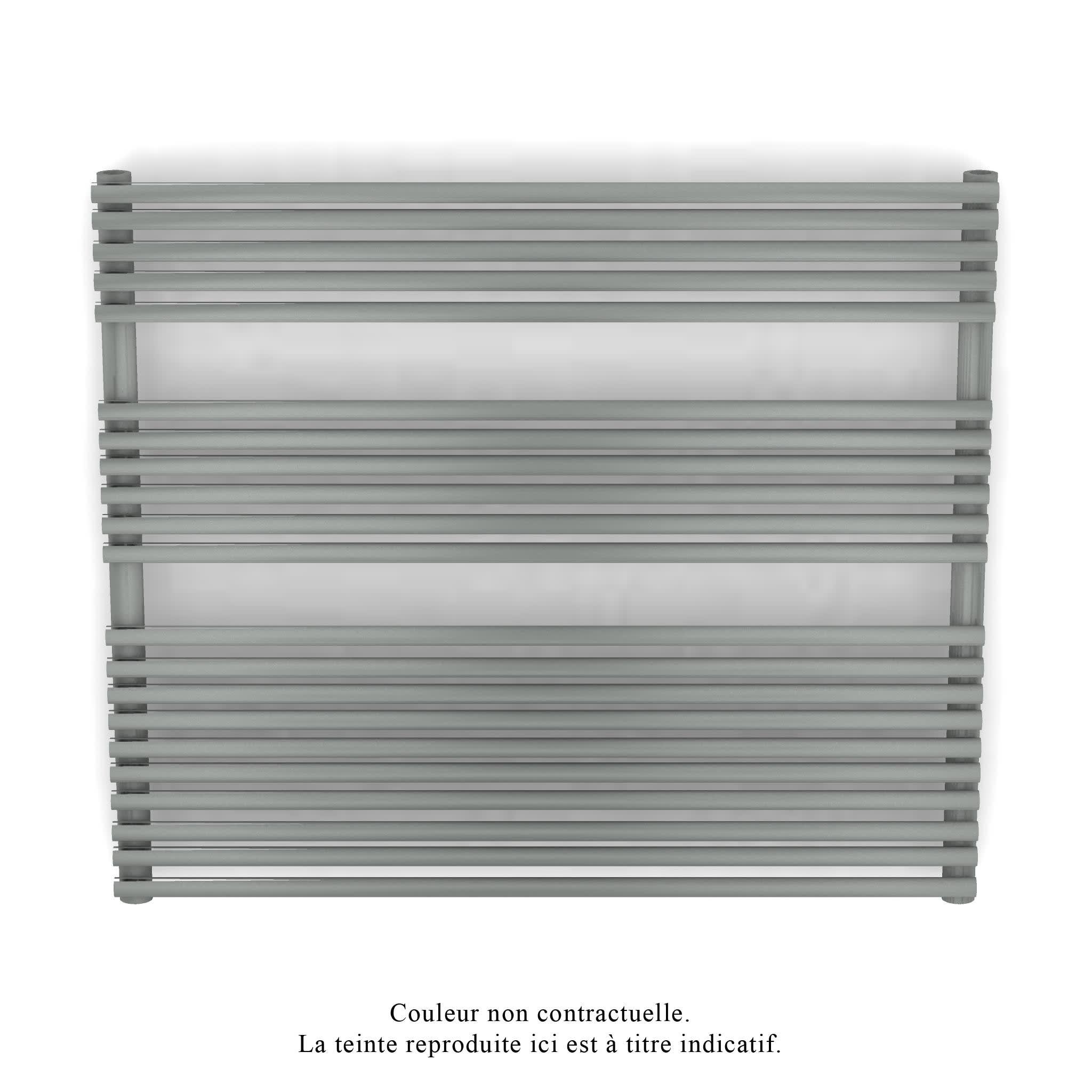 Acova - Kéva Spa MX non cintré, régul.IHD, Titane, 778W + 600W , H 835 mm / L 900 mm