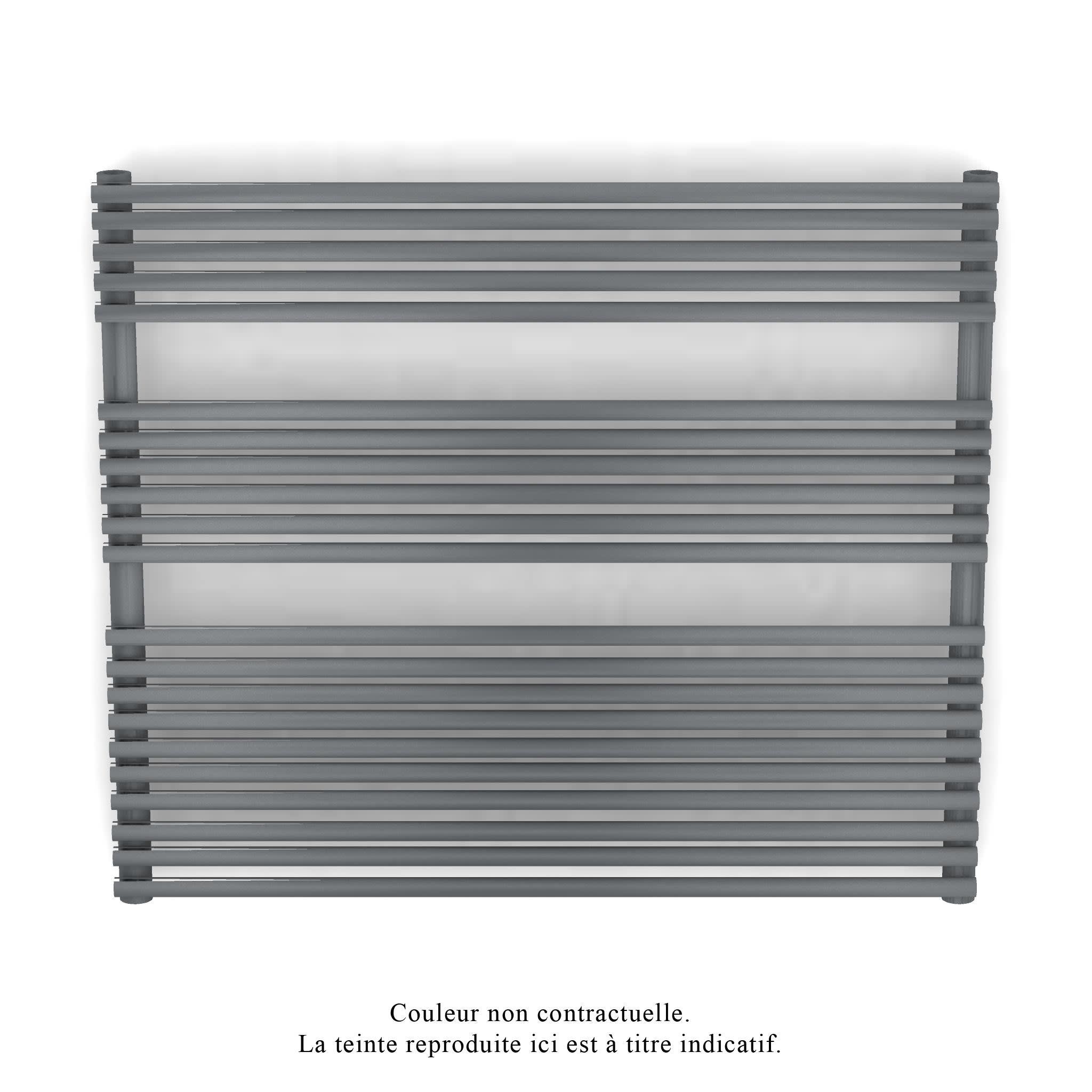 Acova - Kéva Spa MX non cintré, régul.IHD, Anthracite, 778W + 600W,H 835 mm / L 900 mm