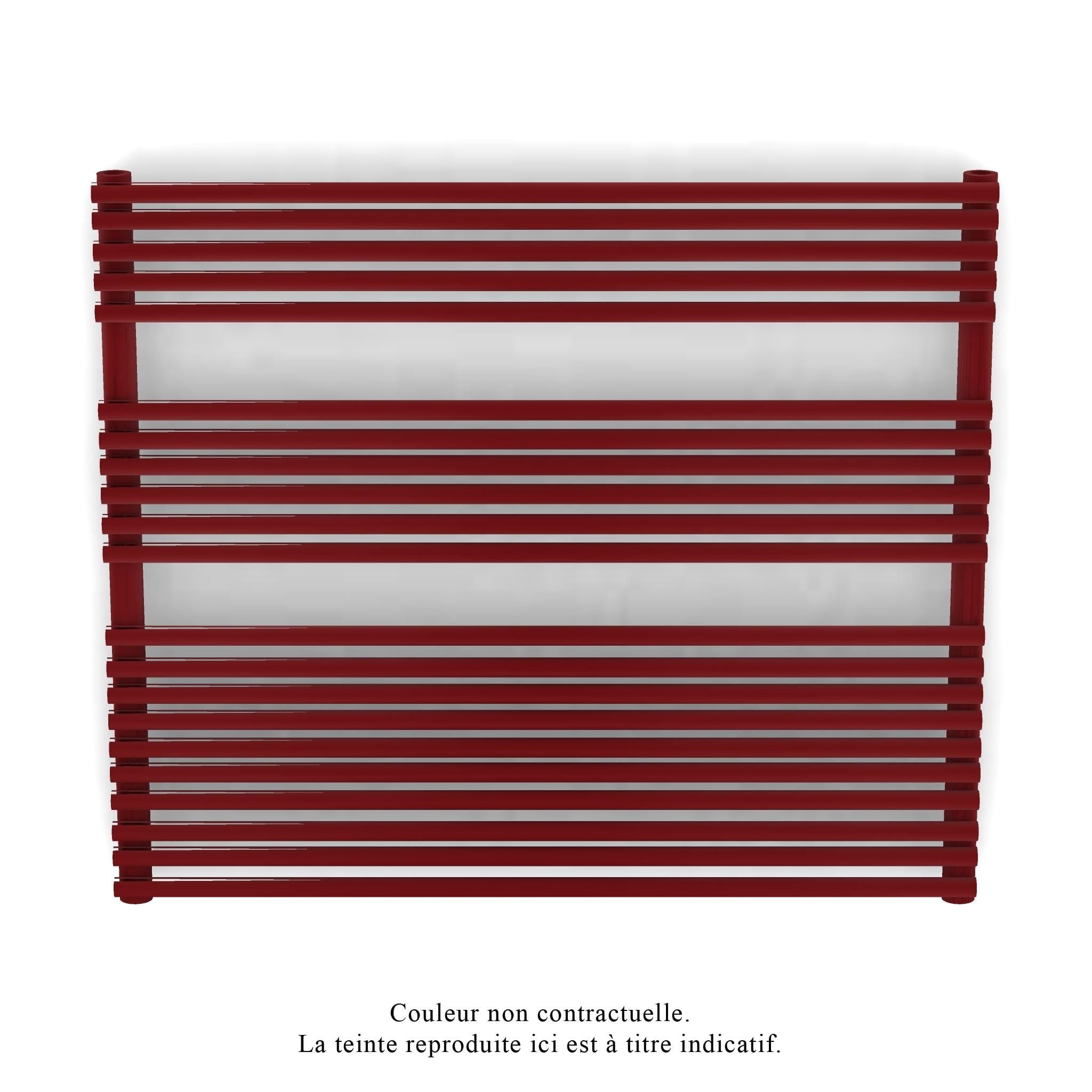 Acova - Kéva Spa MX non cintré, régul.IHD, Ruby Red, 778W + 600W , H 835 mm / L 900 mm
