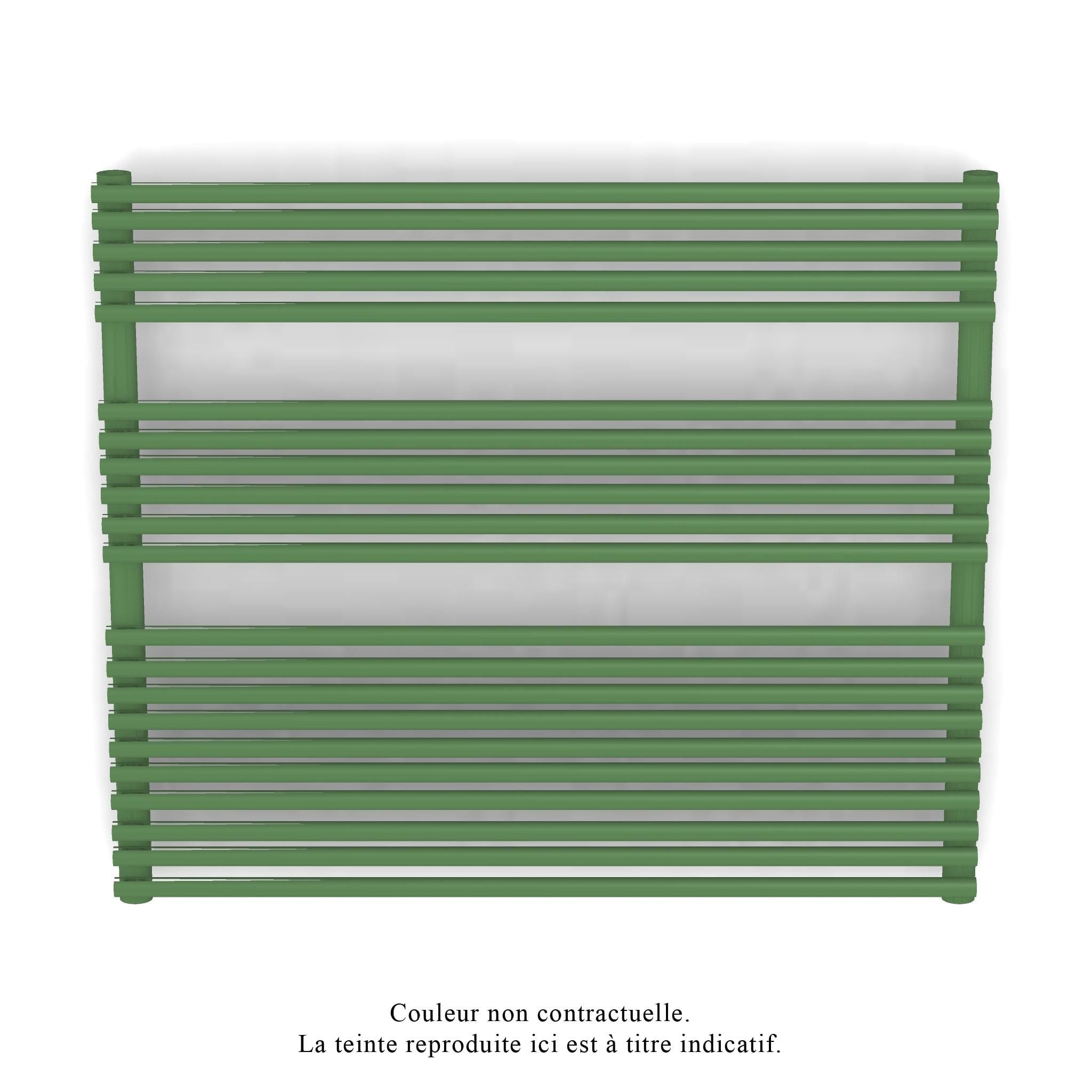 Acova - Kéva Spa MX  non cintré, régul.IHD, Reseda Green, 778W + 600W, H835 mm / L900 mm
