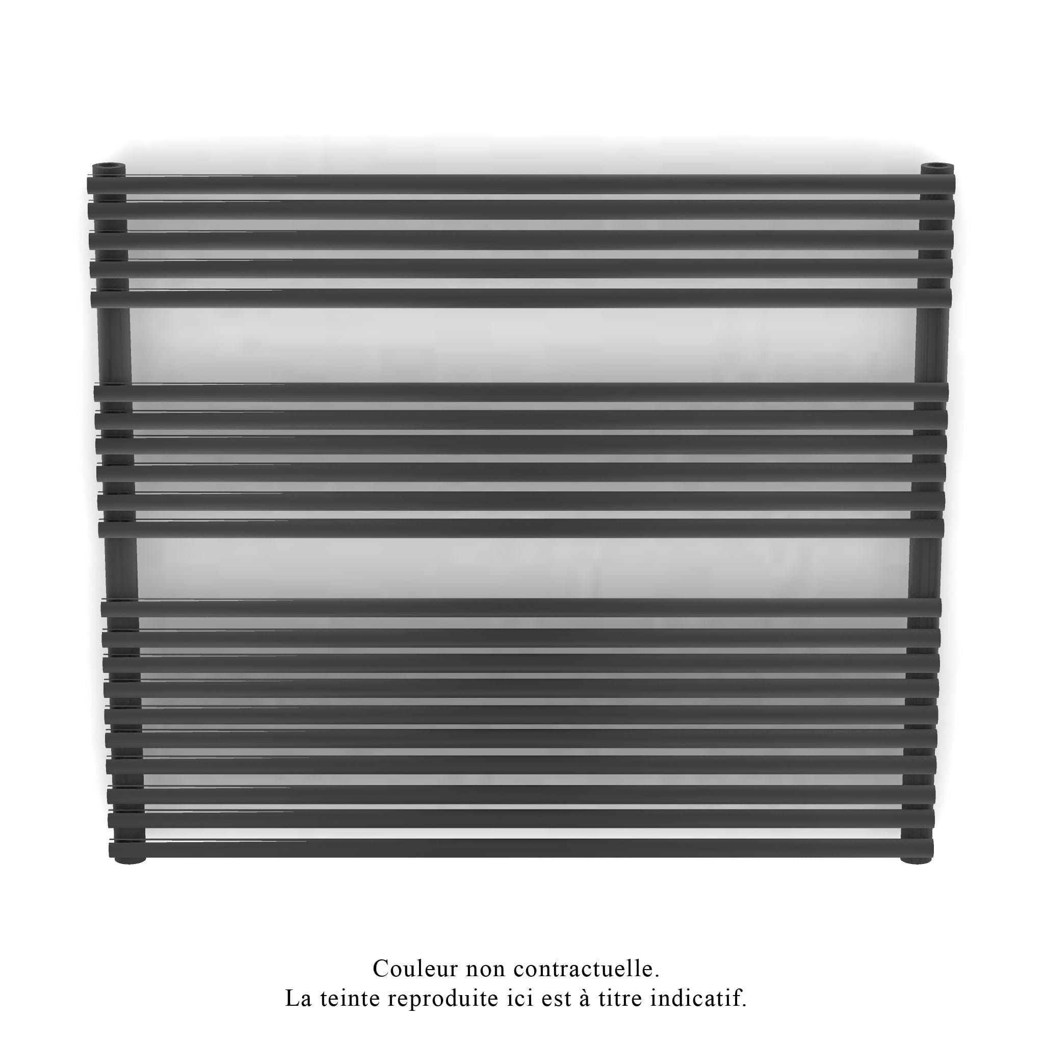 Acova - Kéva Spa MX non cintré, régul.IHD, Anthracite Grey, 778W + 600W,H835mm / L900mm