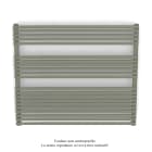 Acova - Kéva Spa MX  non cintré, régul.IHD, Cement Grey, 778W + 600W, H 835mm / L 900mm