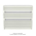 Acova - Kéva Spa MX non cintré, régul.IHD, Cream, 778W + 600W , H 835 mm / L 900 mm