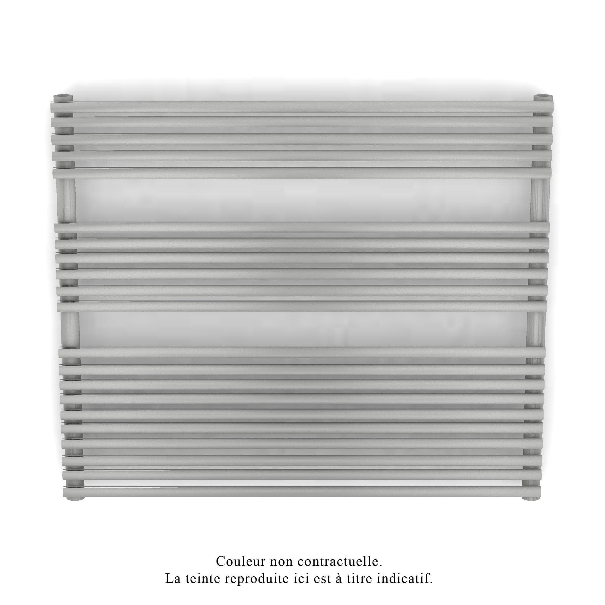 Acova - Kéva Spa MX  non cintré, régul.IHD,White Aluminium, 778W + 600W,H835mm / L900mm