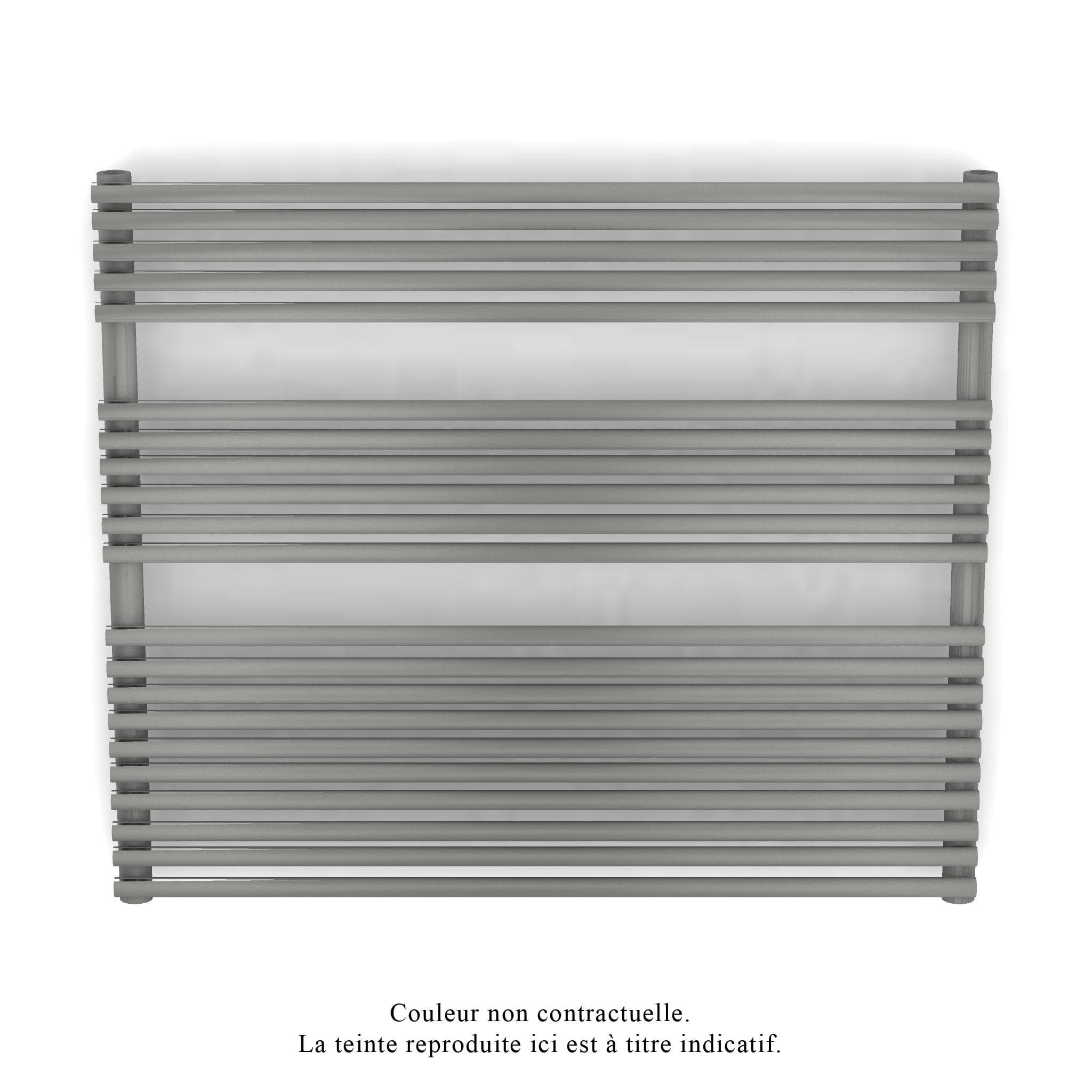 Acova - Kéva Spa MX  non cintré, régul.IHD, Grey Aluminium, 778W + 600W,H835mm / L900mm