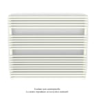 Acova - Kéva Spa MX non cintré, régul.IHD, Pure White, 778W + 600W,H 835 mm / L 900 mm