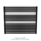 Acova - Kéva Spa MX non cintré, régul.IHD, Traffic Black, 778W + 600W, H835mm / L900mm