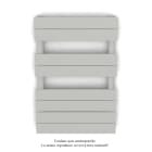 Acova - Régate MX, régulation IHD, Light Grey, 377W + 300W, H 796 mm / L 500 mm