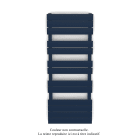 Acova - Régate MX, régulation IHD, Sapphire Blue, 583W + 600W, H 1314 mm / L 500 mm