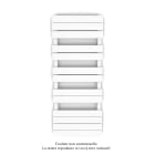 Acova - Régate MX, régulation IHD, Blanc RAL 9016, 583W + 600W, H 1314 mm / L 500 mm