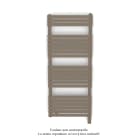 Acova - Altai Spa MX régul.IHD, Beige Grey, 586W + 600W, H 1262 mm / L 500 mm