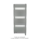 Acova - Altai Spa MX régul.IHD, Titane, 586W + 600W, H 1262 mm / L 500 mm