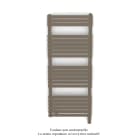 Acova - Altai Spa MX régul.IHD, Pearl Beige, 586W + 600W, H 1262 mm / L 500 mm