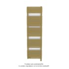 Acova - Altai Spa MX régul.IHD, Beach Gold, 884W + 1000W, H 1878 mm / L 500 mm