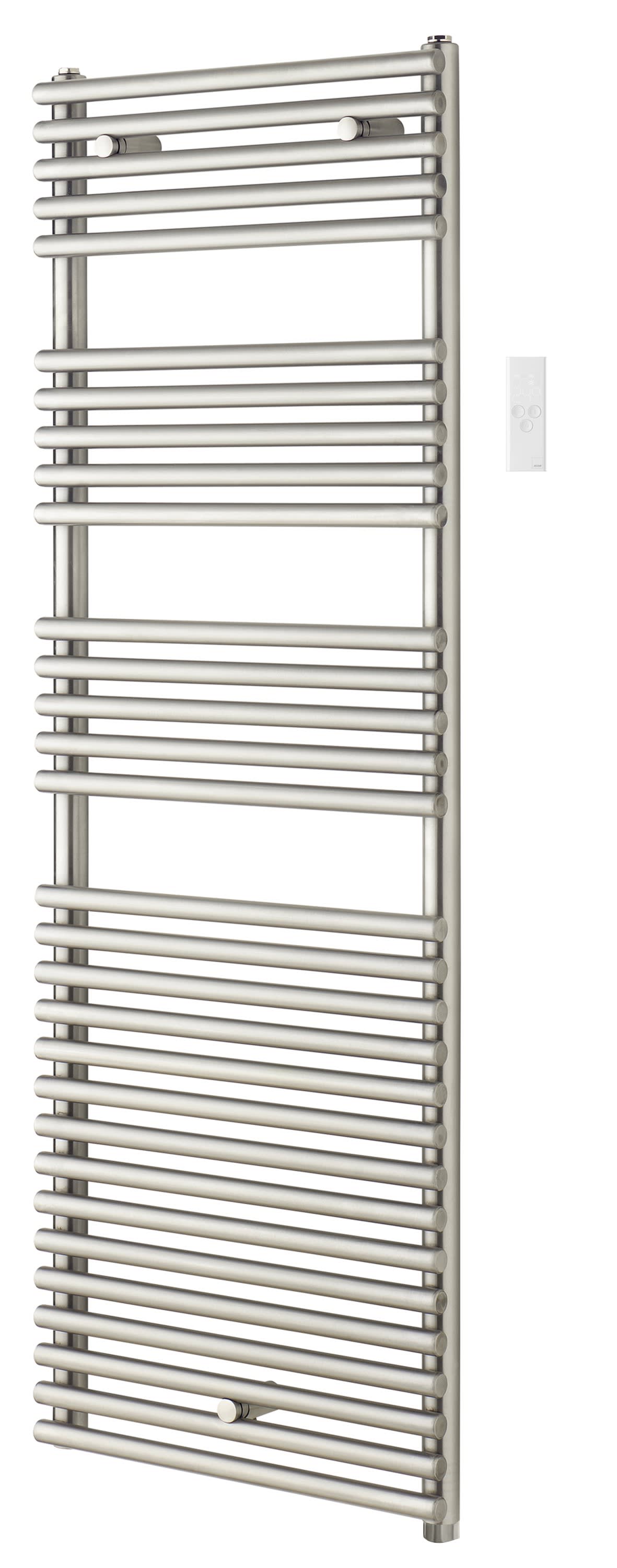 Acova - Cala Symétrique EL régulation IHD, finition 100% inox, 500W H 1756 mm / L 496 mm