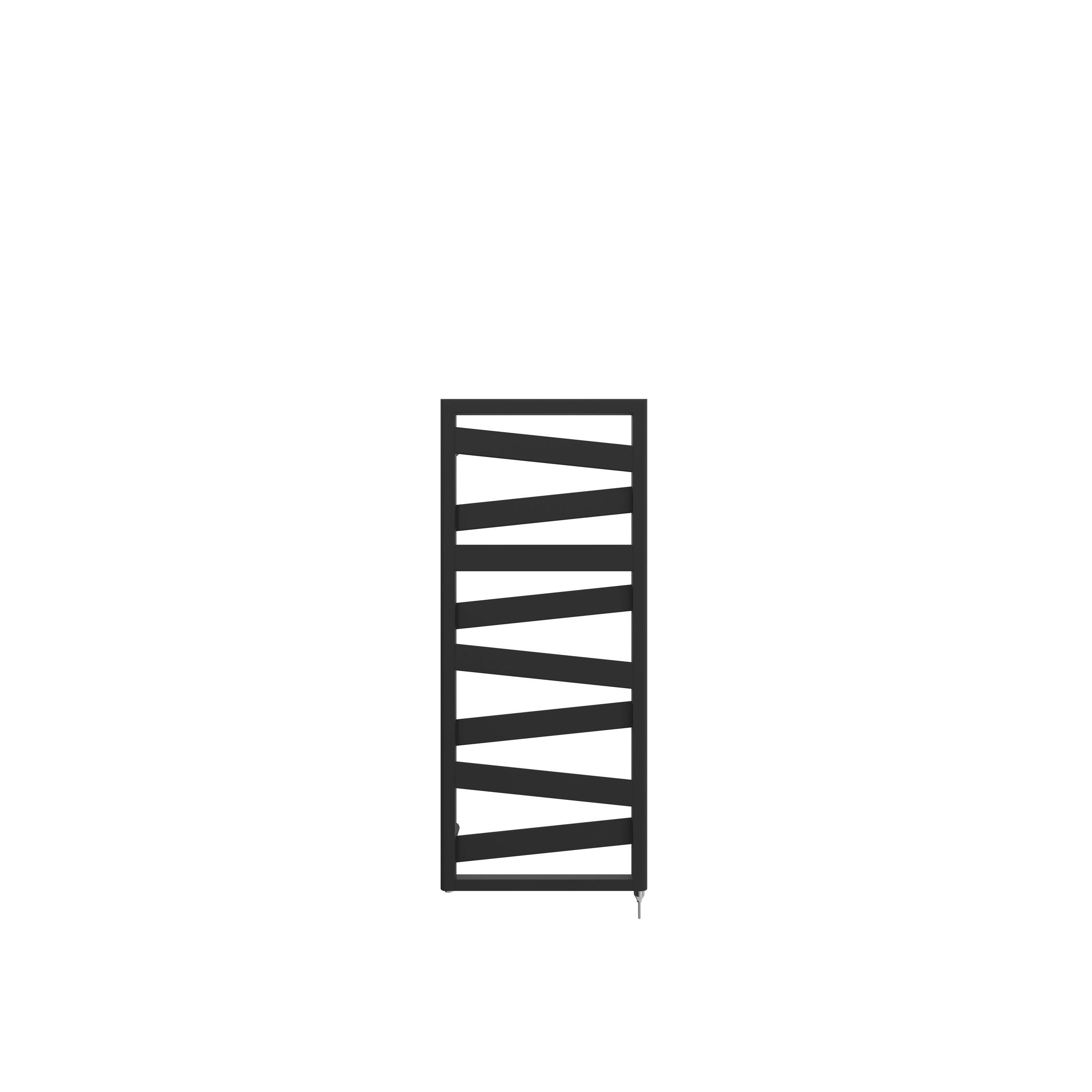 Acova - Kazeane EL régulation IHD, Black Matt, 600W, H 1340 mm / L 500 mm