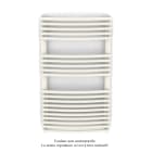 Acova - Kéva Spa EC cintré, Edelweiss m. 0067, 462W, H 860 mm / L 500 mm