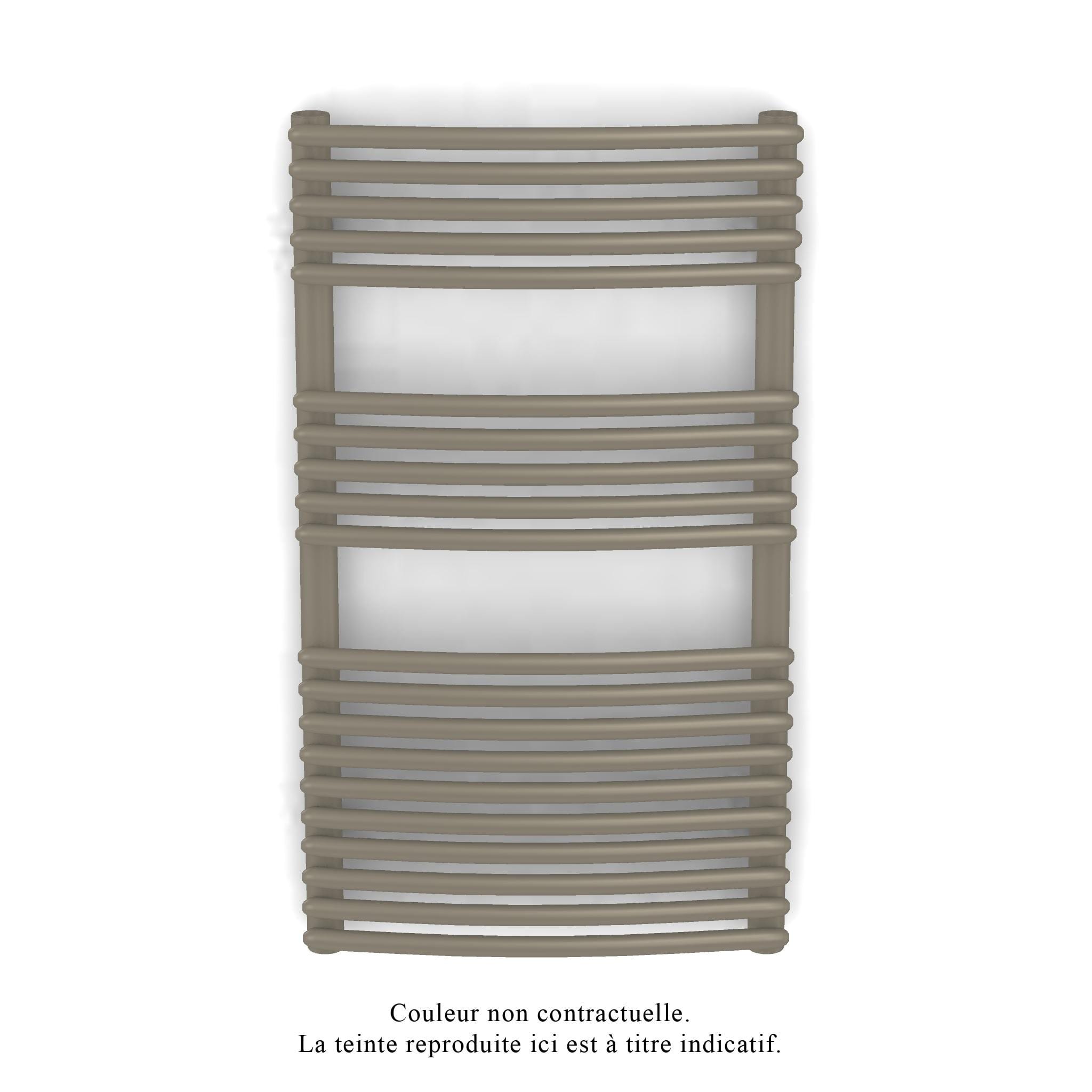 Acova - Kéva Spa EC cintré, Concrete Grey 0265, 462W, H 860 mm / L 500 mm