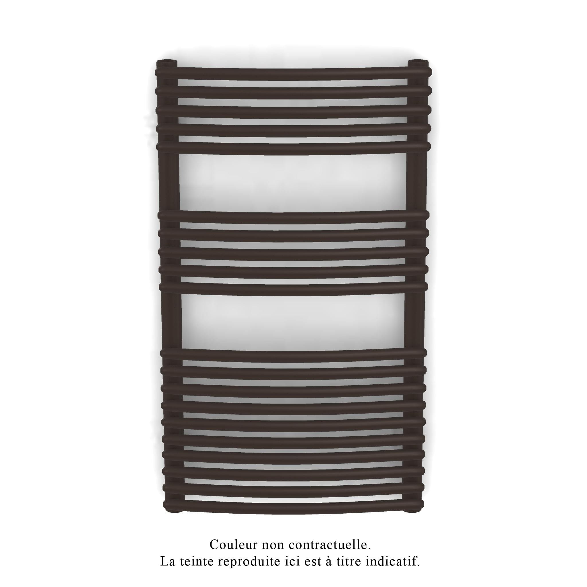 Acova - Kéva Spa EC cintré, Dark Brown 0270, 462W, H 860 mm / L 500 mm