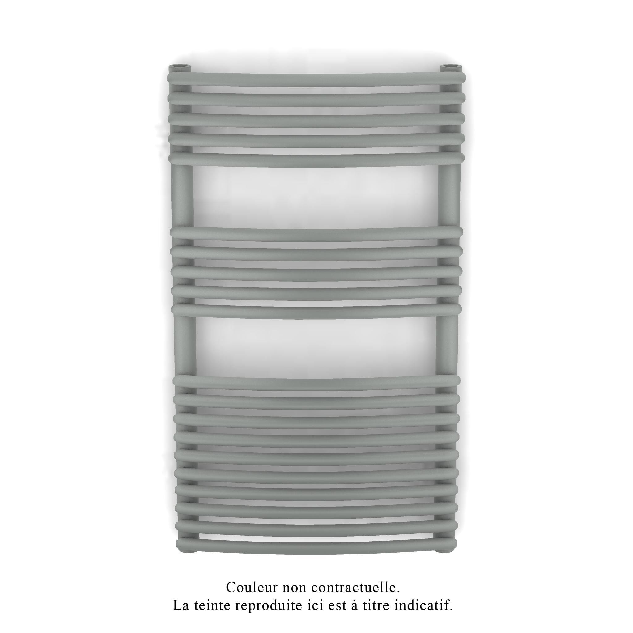 Acova - Kéva Spa EC cintré, Titane 0335, 462W, H 860 mm / L 500 mm