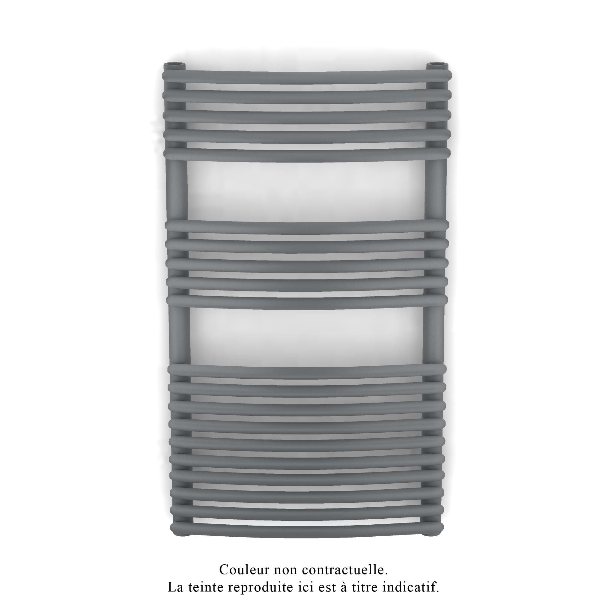 Acova - Kéva Spa EC cintré, Anthracite 0346, 462W, H 860 mm / L 500 mm