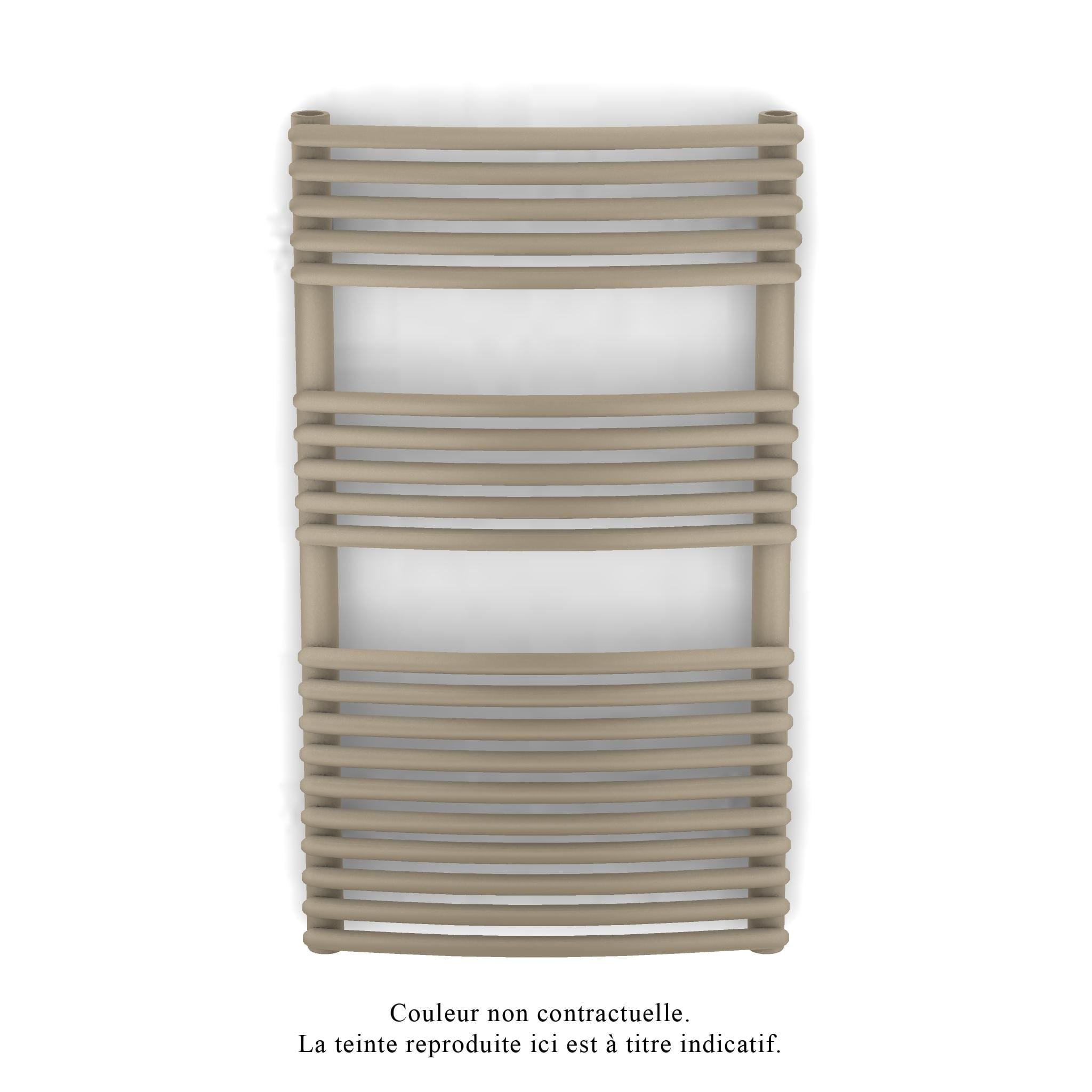 Acova - Kéva Spa EC cintré, Beige Quartz 0523, 462W, H 860 mm / L 500 mm