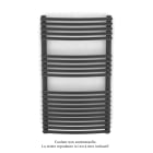 Acova - Kéva Spa EC cintré, Anthracite Grey 7016, 462W, H 860 mm / L 500 mm