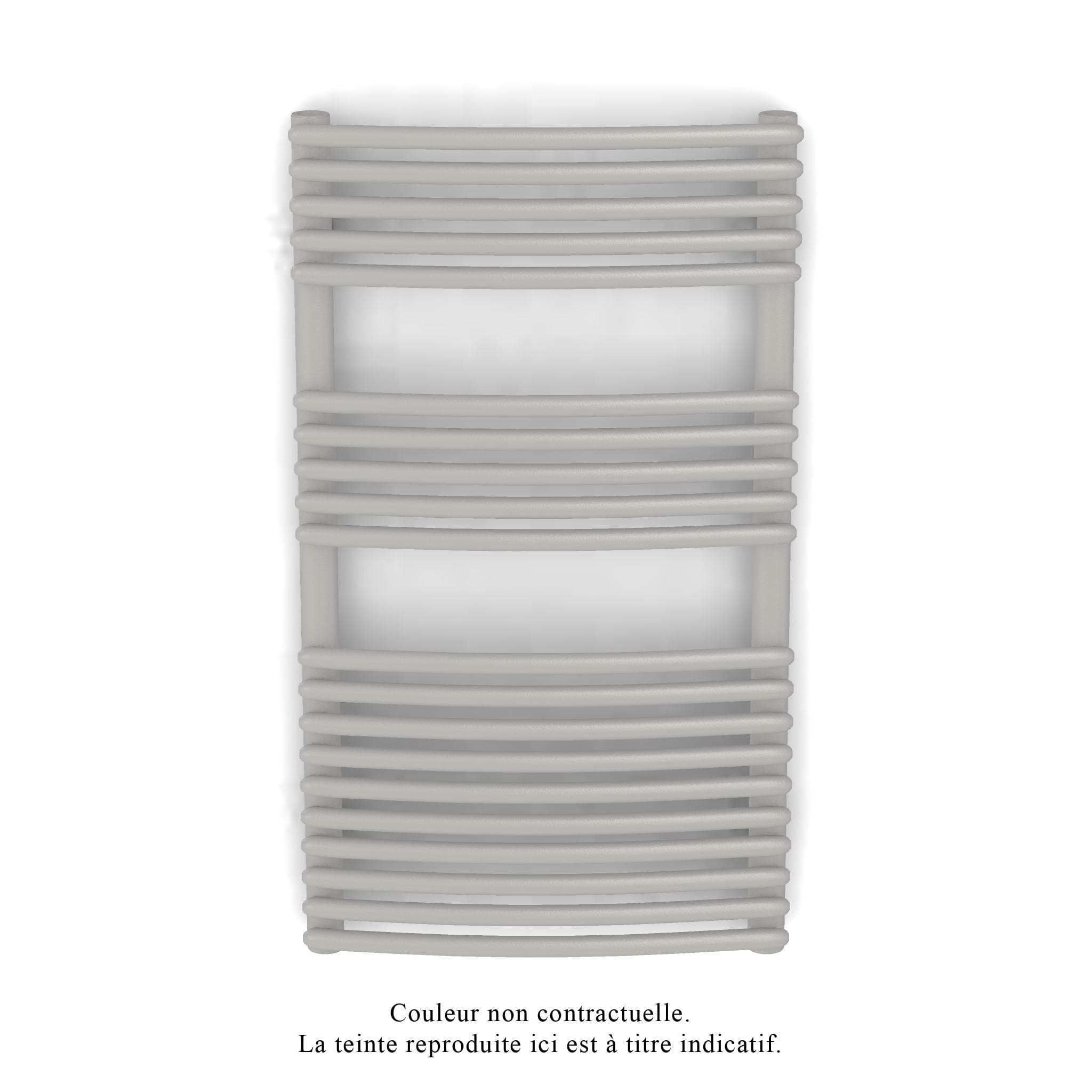 Acova - Kéva Spa EC cintré, Telegrey 4 7247, 462W, H 860 mm / L 500 mm