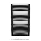 Acova - Kéva Spa EC cintré, Jet Black 9005, 462W, H 860 mm / L 500 mm