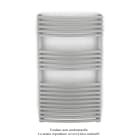 Acova - Kéva Spa EC cintré, White Aluminium 9006, 462W, H 860 mm / L 500 mm