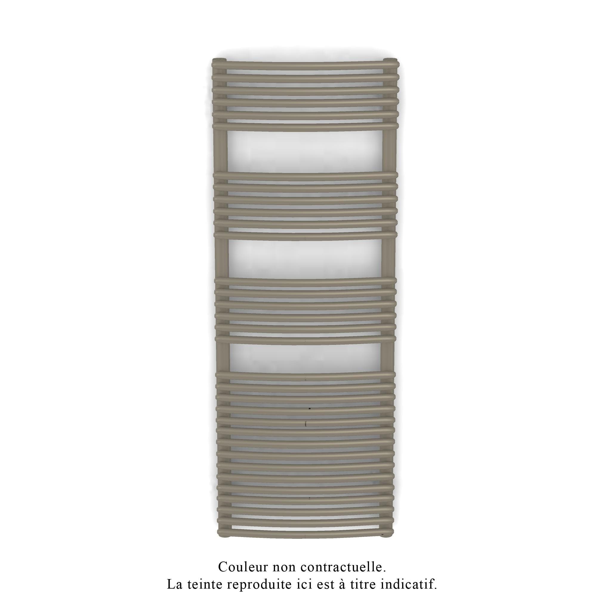 Acova - Kéva Spa EC cintré, Concrete Grey 0265, 708W, H 1355 mm / L 500 mm