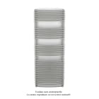 Acova - Kéva Spa EC cintré, Inox Look 0332, 708W, H 1355 mm / L 500 mm