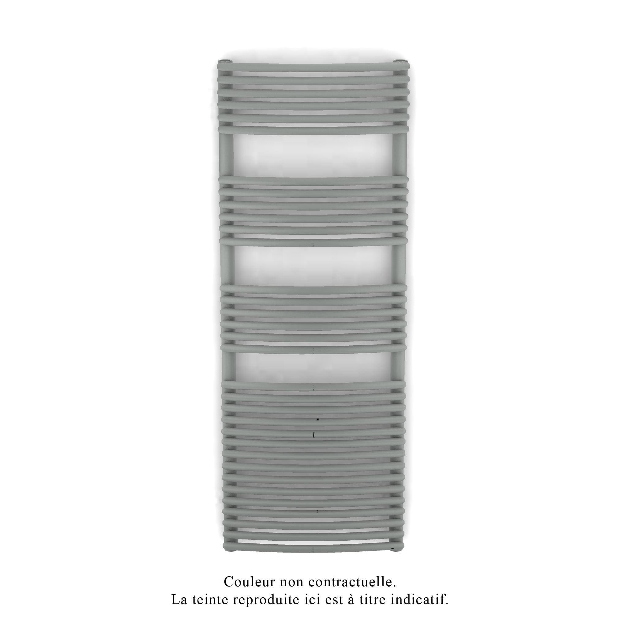 Acova - Kéva Spa EC cintré, Titane 0335, 462W, H 860 mm / L 500 mm