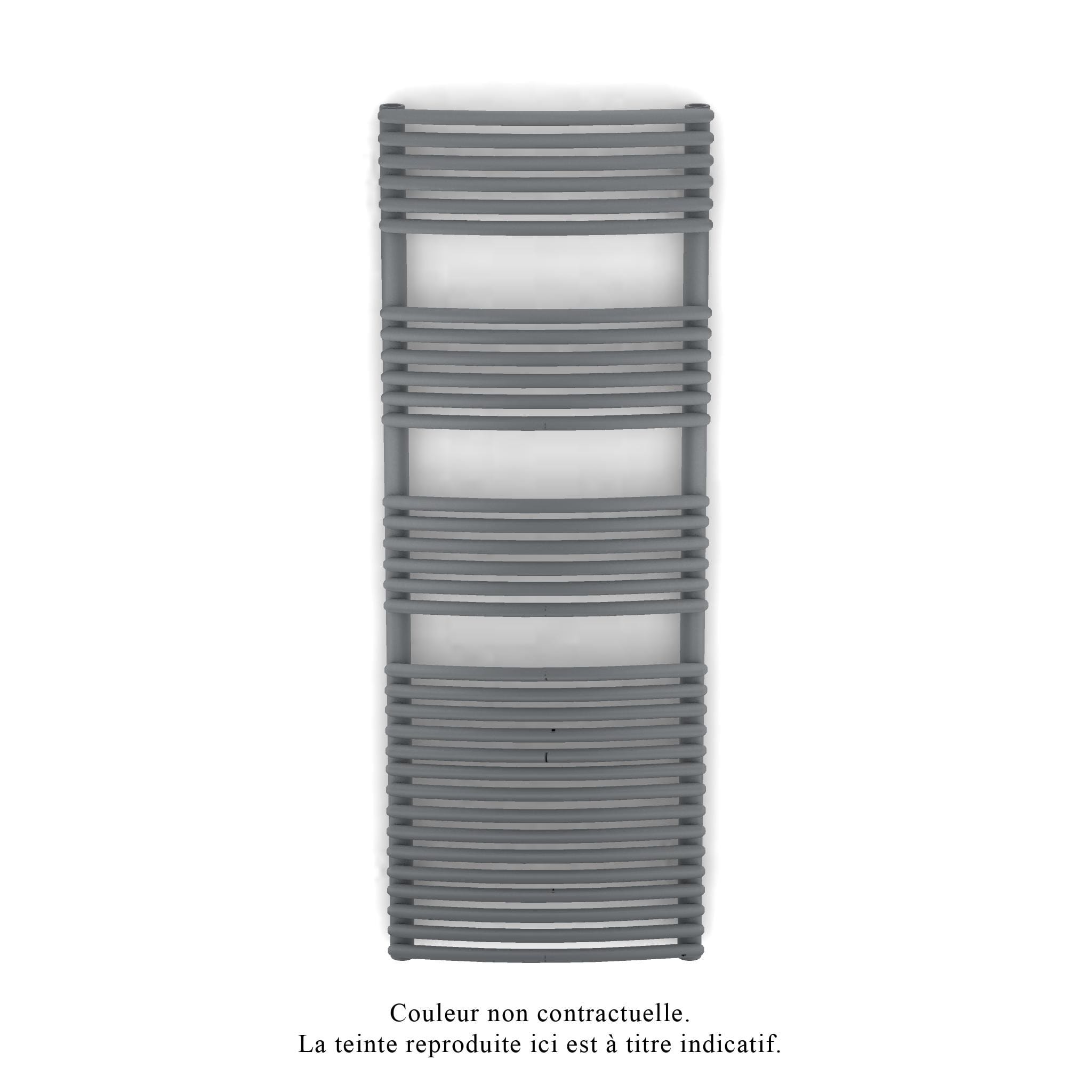 Acova - Kéva Spa EC cintré, Anthracite 0346, 708W, H 1355 mm / L 500 mm