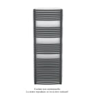 Acova - Kéva Spa EC cintré, Black Matt 0557, 708W, H 1355 mm / L 500 mm