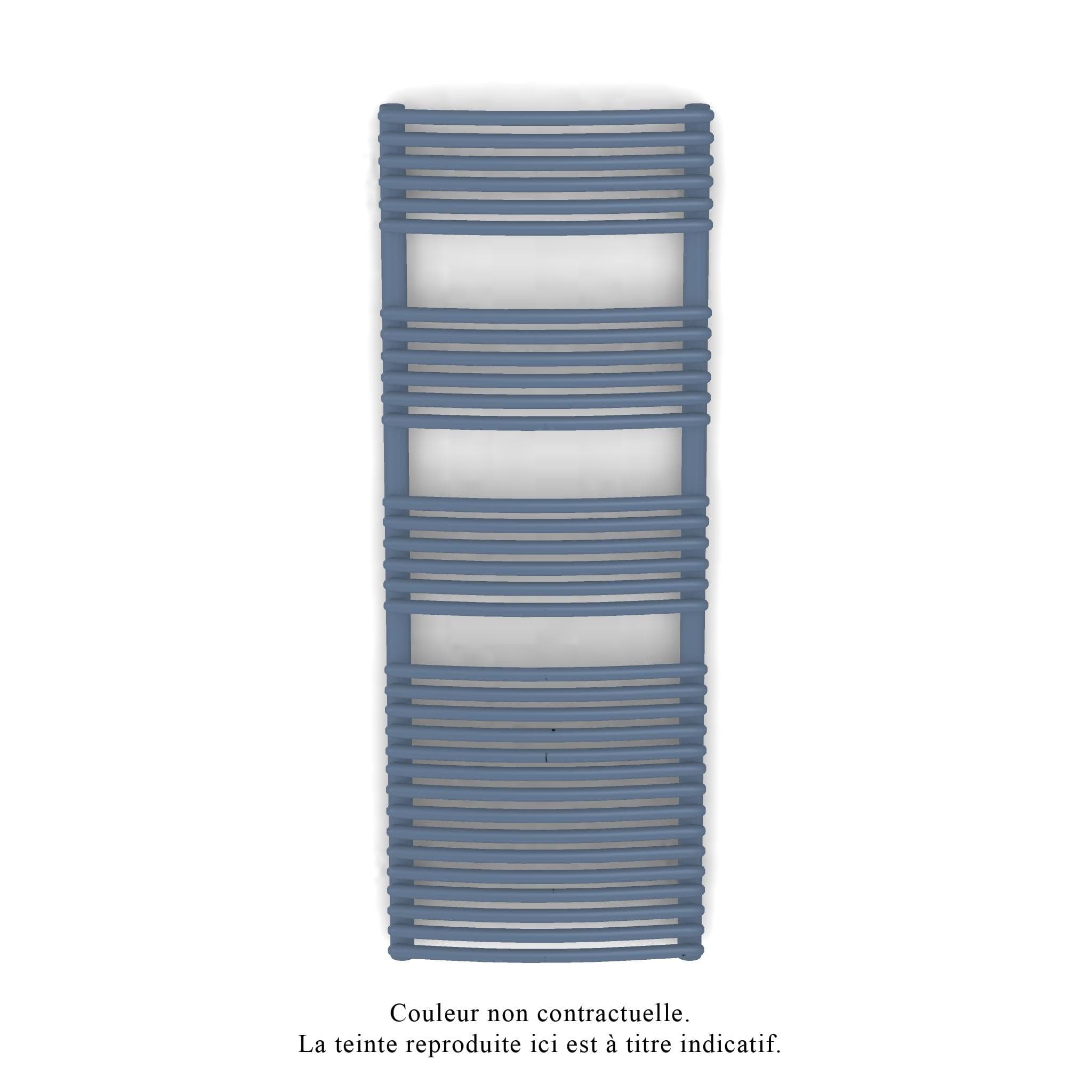 Acova - Kéva Spa EC cintré, Pigeon Blue 5214, 708W, H 1355 mm / L 500 mm