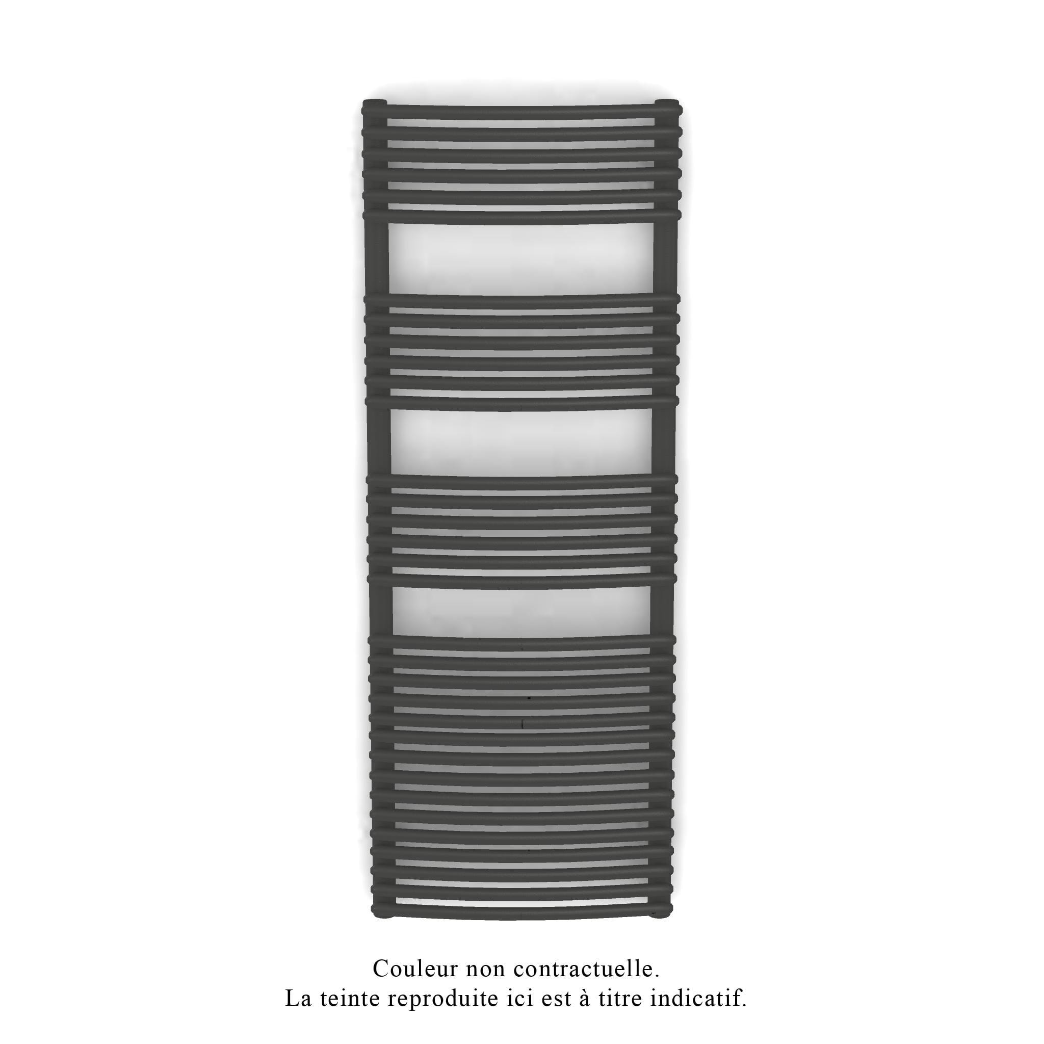 Acova - Kéva Spa EC cintré, Umbra Grey 7222, 708W, H 1355 mm / L 500 mm