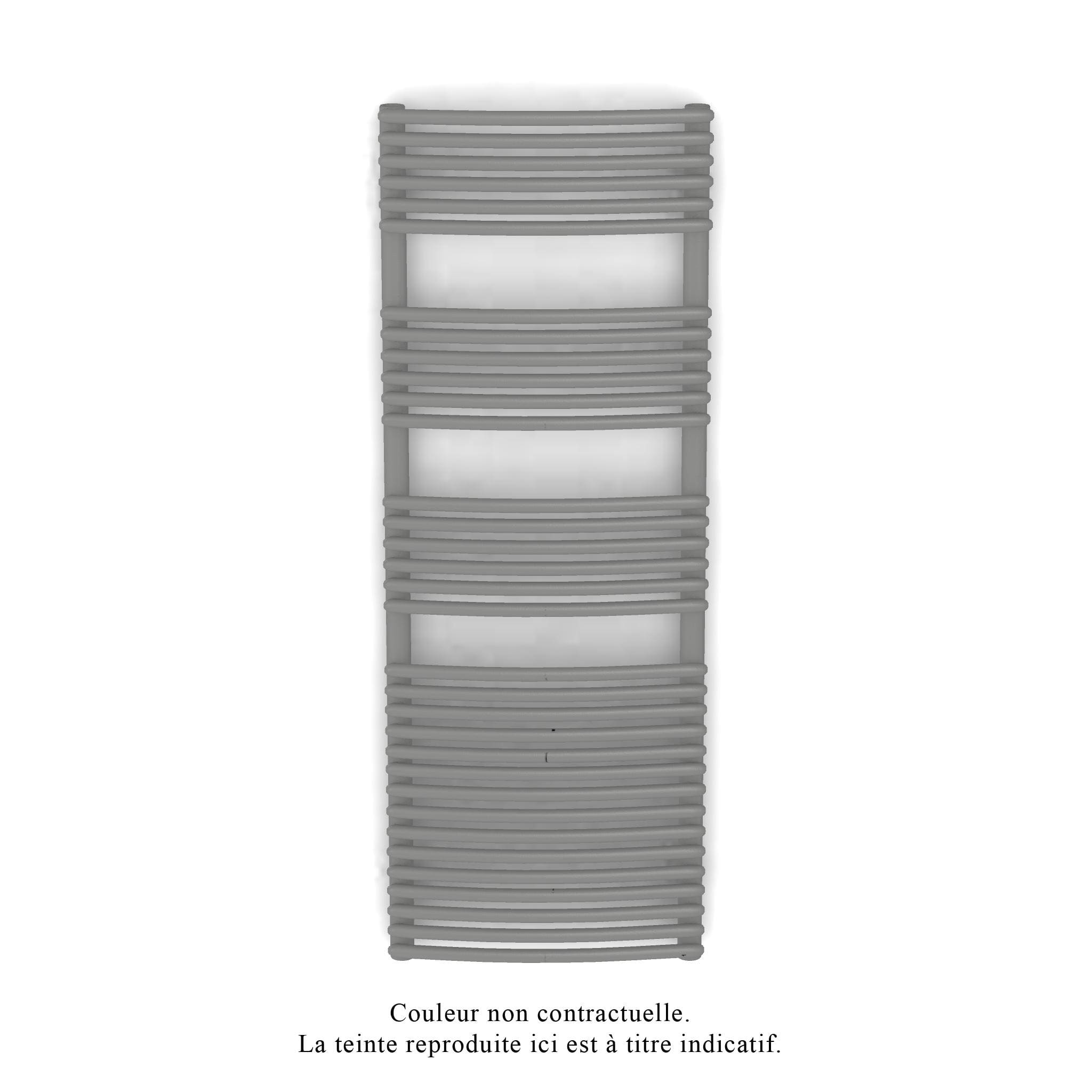 Acova - Kéva Spa EC cintré, Telegrey 2 7246, 708W, H 1355 mm / L 500 mm