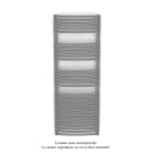 Acova - Kéva Spa EC cintré, Telegrey 2 7246, 708W, H 1355 mm / L 500 mm