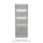 Acova - Kéva Spa EC cintré, White Aluminium 9006, 708W, H 1355 mm / L 500 mm