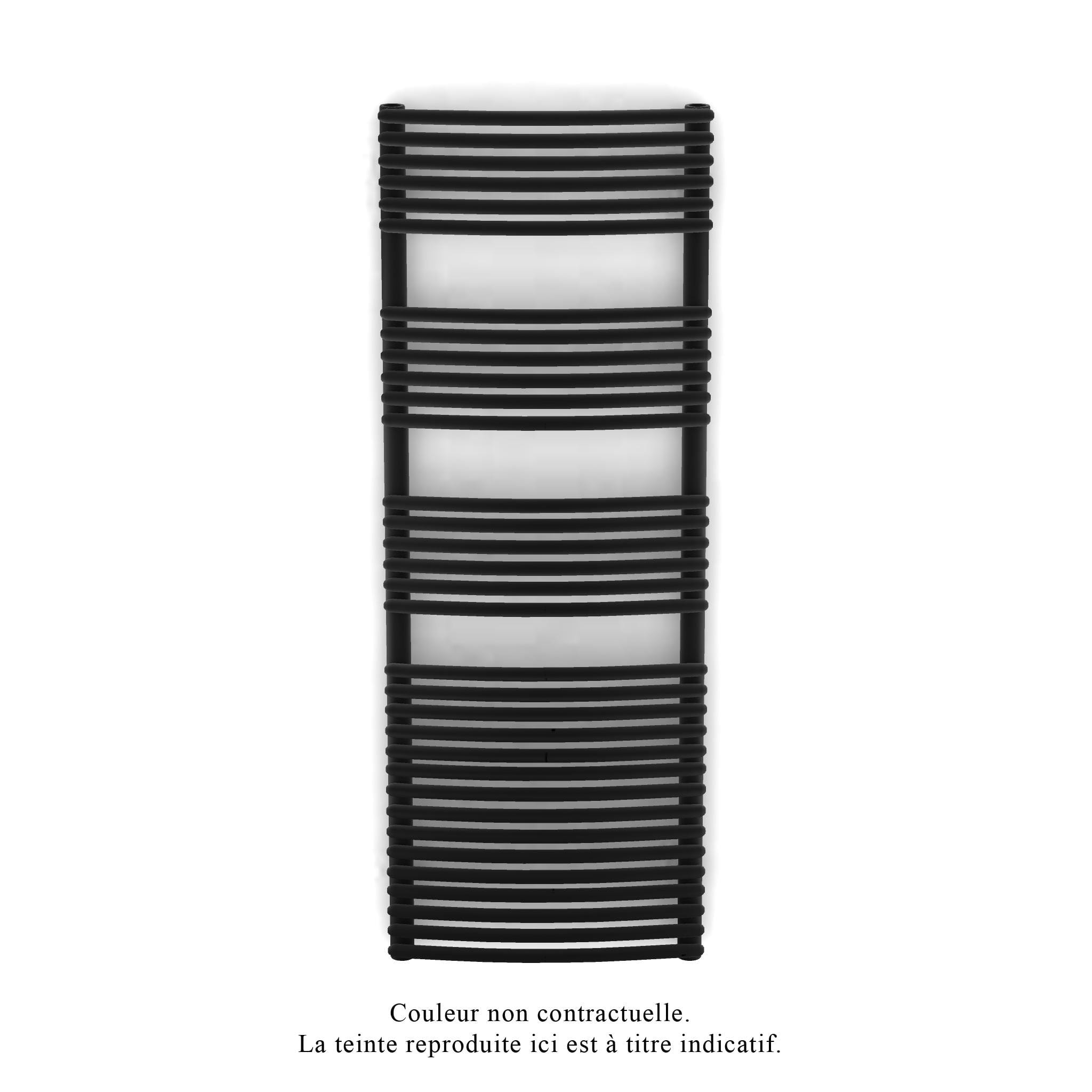 Acova - Kéva Spa EC cintré, Traffic Black 9217, 708W, H 1355 mm / L 500 mm