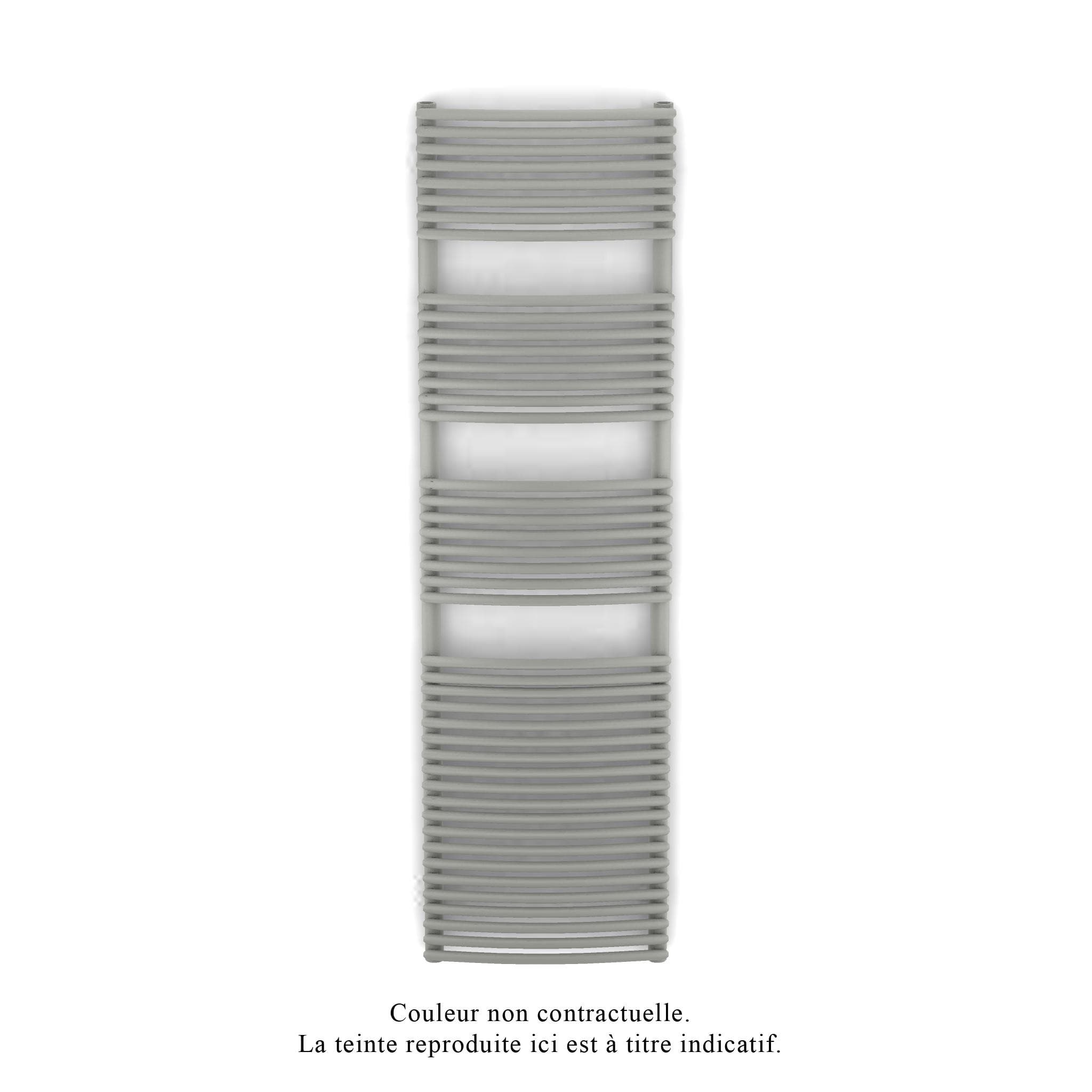 Acova - Kéva Spa EC cintré, Inox Look 0332, 950W, H 1751 mm / L 500 mm