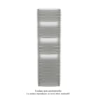 Acova - Kéva Spa EC cintré, Inox Look 0332, 950W, H 1751 mm / L 500 mm