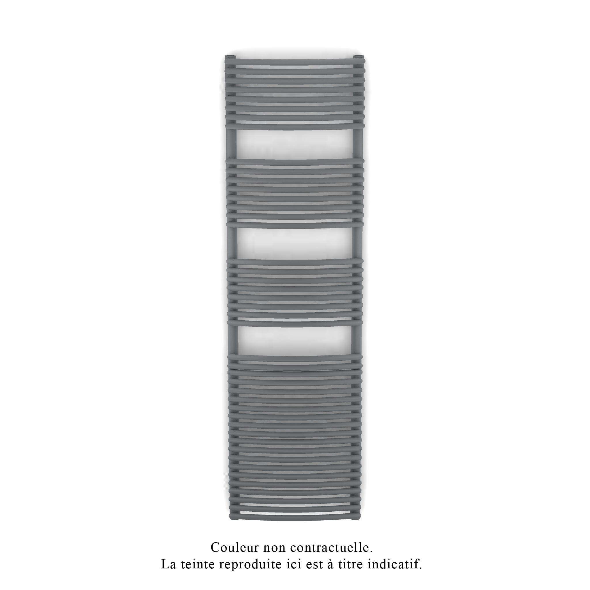 Acova - Kéva Spa EC cintré, Anthracite 0346, 950W, H 1751 mm / L 500 mm