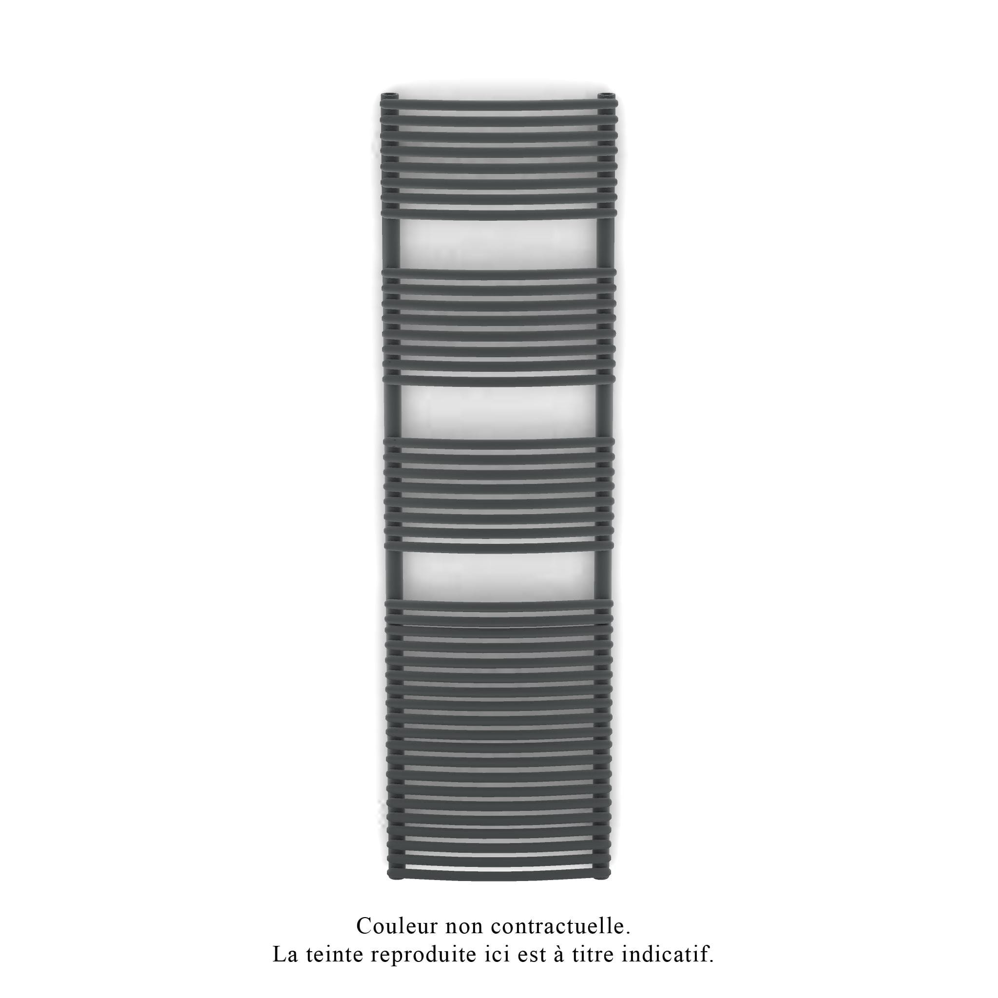 Acova - Kéva Spa EC cintré, Black Matt 0557, 950W, H 1751 mm / L 500 mm