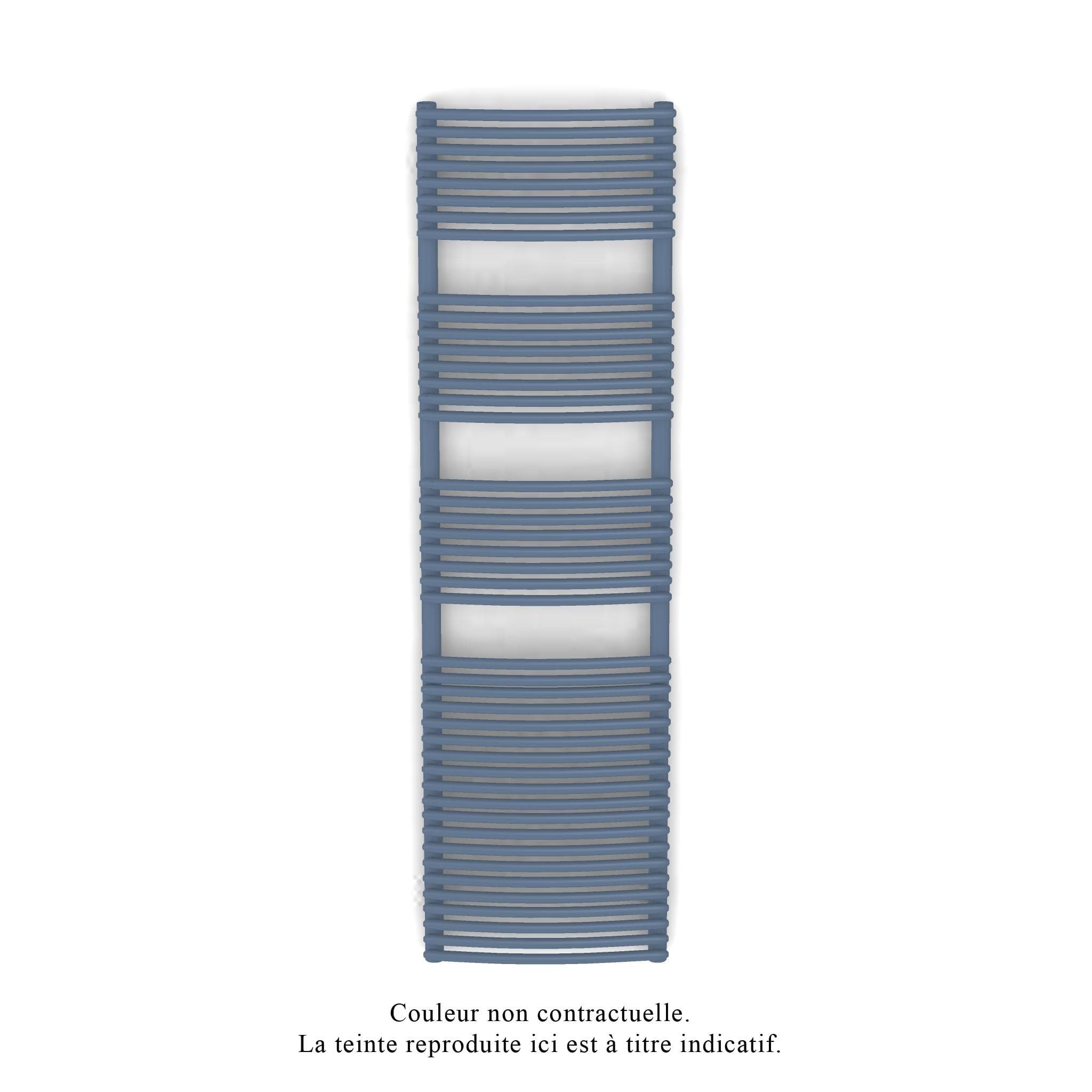 Acova - Kéva Spa EC cintré, Pigeon Blue 5214, 950W, H 1751 mm / L 500 mm